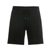 Urban Classics Hlače Terry Shorts, črna