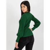 Blouse-RV-BZ-5223.15-dark green