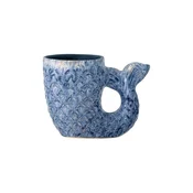 Modra lončena vaza (višina 12 cm) Ariella – Bloomingville