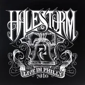 Halestorm - Live In Philly 2010 (Crystal Clear and Black Mixed Coloured) (2 LP)