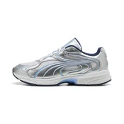 PUMA Extos Sneakers Unisex, Shoes, White/Silver, 38.5