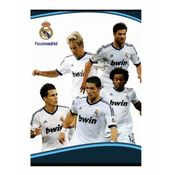 Zvezek trde platnice A4 karo, Real Madrid 62552
