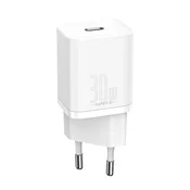 Punjač Baseus - Super Si QC IC, USB-C, 30W, bijeli