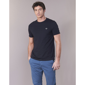 Fred Perry Majice kratkih rukava RINGER T-SHIRT Blue