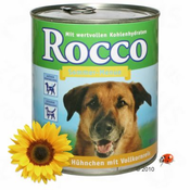 ROCCO pasja hrana POLETNI MENI 6 X 800 G (POSEBNA IZDAJA) - GOVEDINA Z LOSOSOM IN SLADKIM KROMPIRJEM