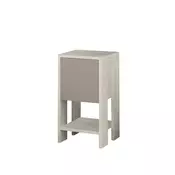 Hanah Home Ema Nocni stocic, 30x55x30cm, Siva