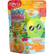 ZIMPLI KIDS Peneča bomba za kopel Sadje 1 kos