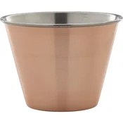 GENWARE Skleda iz nerjavečega jekla, 74 mm, premer: 101 mm, bakrena