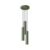 Sollux SL.1487 - Luster na sajli LAGOS 3xGU10/10W/230V zelena