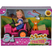 Set Simba Toys Evi Love - Evi s traktorom