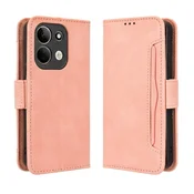 GS Ovitek za Xiaomi Redmi 17 4G/5G, reža za kartico, roza