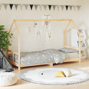 Okvir za djecji krevet 80 x 200 cm od masivne borovine
