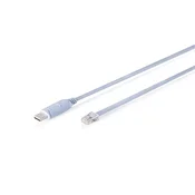 Digitus DA-70173 Kabel adapter za konzole USB-A 2.0 moški na RJ45 | FTDI čipset (FT232RNL) | Svetlo modra | 1.8m