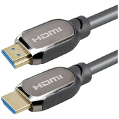 ROLINE Roline HDMI priključni kabel HDMI-A vtič 3 m črna 11046012 #####8K UHD\, dvojno oklopljen HDMI kabel, (20630645)