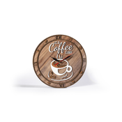 STRONG WOOD STUFF VELICKOVIC Zidni sat Coffee dream, Braon