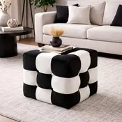 Atelier del Sofa Taburei, 42x42x42cm, Crna