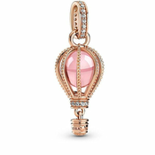 Pandora Bronasti obesek Balon z vročim zrakom Rose 789434C01