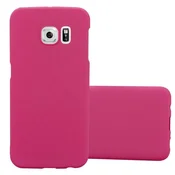 Cadorabo Cadorabo Case, združljiv s Samsungom v Frosty Pink - Hard Case zaščitni pokrov v zmrznjenem videzu proti praskam in udarcem, (20564446)
