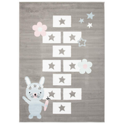 Chemex Preproga Baby Otroška Pastelnih Barv Fh64A Fnu Bela Roza Siva 140x200 cm