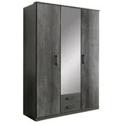Modern Living Omara S Klasičnimi Vrati Steel, Barva Grafita
