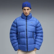 Mens Puma Mono Jacket, Blue, Size L, Clothing