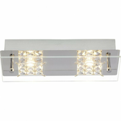 Brilliant LED stropna svetilka 10 W topla bela Brilliant Martino G94265/15 krom
