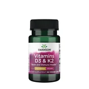 Swanson – Vitamini D3 & K2, 60 kapsul