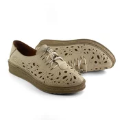 Mona Shoes Ženske patike, Kožne, Bež
