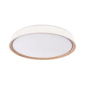 LED prigušiva stropna svetiljka ILVI LED/45W/230V 2700-6500K precnika 50 cm bela/bež + daljinski upravljac