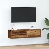 TV ormar Zidne Staro drvo 100 x 31 x 25,5 cm Konstruirano drvo