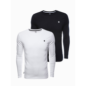 Ombre Mens longsleeve set with elastane - MIX 2