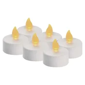 LED dekoracija – 6x čajna svečka bela, 6x CR2032 , notranja, vintage 6/1