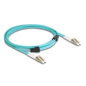 Delock DeLOCK Fiber optički kabel, metalno oklopljen, LC Duplex na LC Duplex, Multi-mode OM3, 3m