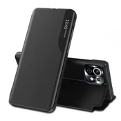 GS Ovitek s preklopom za Xiaomi Mi 11 Lite/Mi 11 Lite 5G/11 Lite 5G NE, Smart View, črn