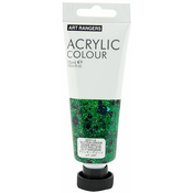 Boja akrilna 75ml green glitter gfp118 art ranger