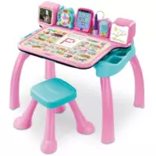 VTech čarobna pisalna miza 6 v 1 roza - 1 k.