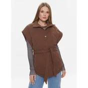 Fransa Brezrokavnik 20612130 Rjava Regular Fit