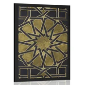 Plakat orientalski mozaik - 30x45 white