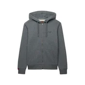 Superdry & Co Jopa na zadrgo ESSENTIAL pegasto siva