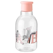 Steklenica za vodo MOOMIN ABC 500 ml, losos, tritan, RIG-TIG