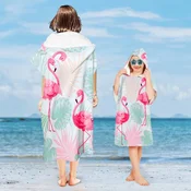 Plažni ponco FLAMINGO obiteljski set 2 kom, šarena