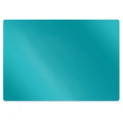 Decormat Podloga za stol Temna turkizna barva 120x90 cm 15 cm