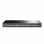 TP-Link TL-SG3452X mrežni prekidač Upravljano L2+ Gigabit Ethernet (10/100/1000) 1U Crno