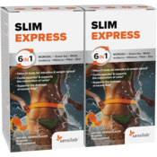 Slim Express - napitek za hujšanje z Morosilom z delovanjem 5 v 1 - 2x