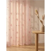 Sinsay - Zavesa sa motivom leptira - pastelno roze