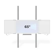 Posuv Universal Wings / PYLON – 65;;Vertikálny posuv pre 65 TV s max hmostnosť 54,5kg na pylónových stĺpoch