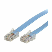 StarTech.com Cisco Console Rollover Cable - RJ45 Ethernet - Network cable - RJ-45 (M) to RJ-45 (M) - 6 ft - molded, flat - blue - ROLLOVERMM6 - network cable - 1.8 m - blue
