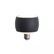 E27 LED okrasna žarnica črna 6W 370 lm 3000K