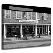 shumee Platneni tisk Starbucks Architecture 50x40 cm