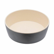 Pasja posoda BecoBowl Bamboo – siva L 18,5 cm/1,65 l